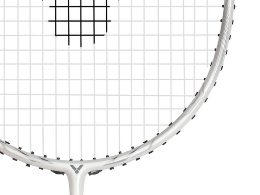 VICTOR Jetspeed T1 Badminton Racket - Lightweight Carbon Fiber Racket with Pre-Strung Strings for Professional & Recreational Players - Perfect for Tournaments, Training & Casual Play
