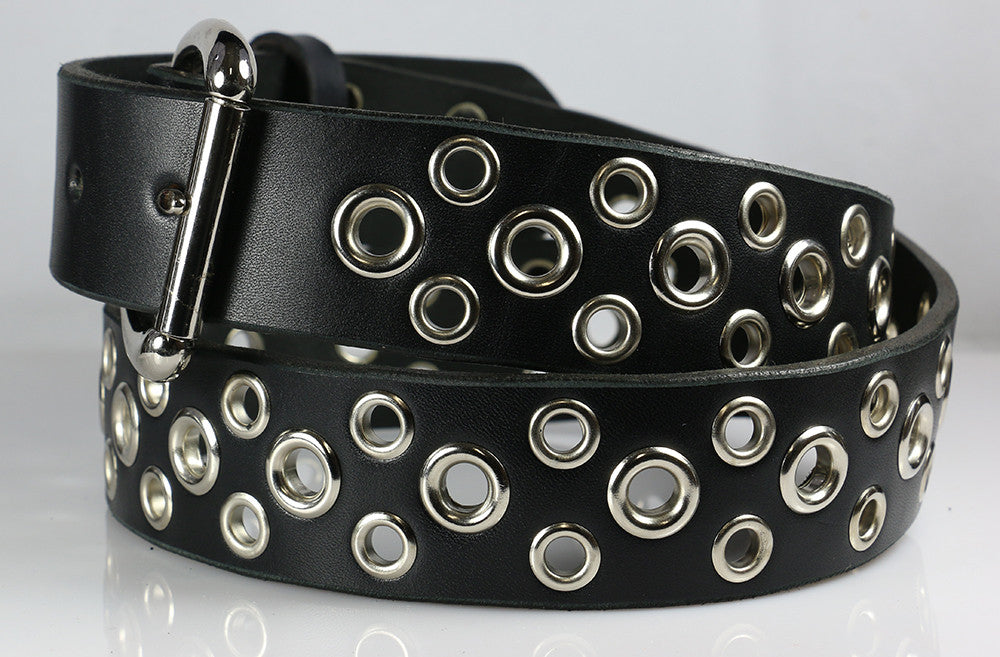 Premium Large Grommet & Eyelet Belts for Men & Women - Durable Fashion Accessories for Jeans, Dresses & Casual Outfits