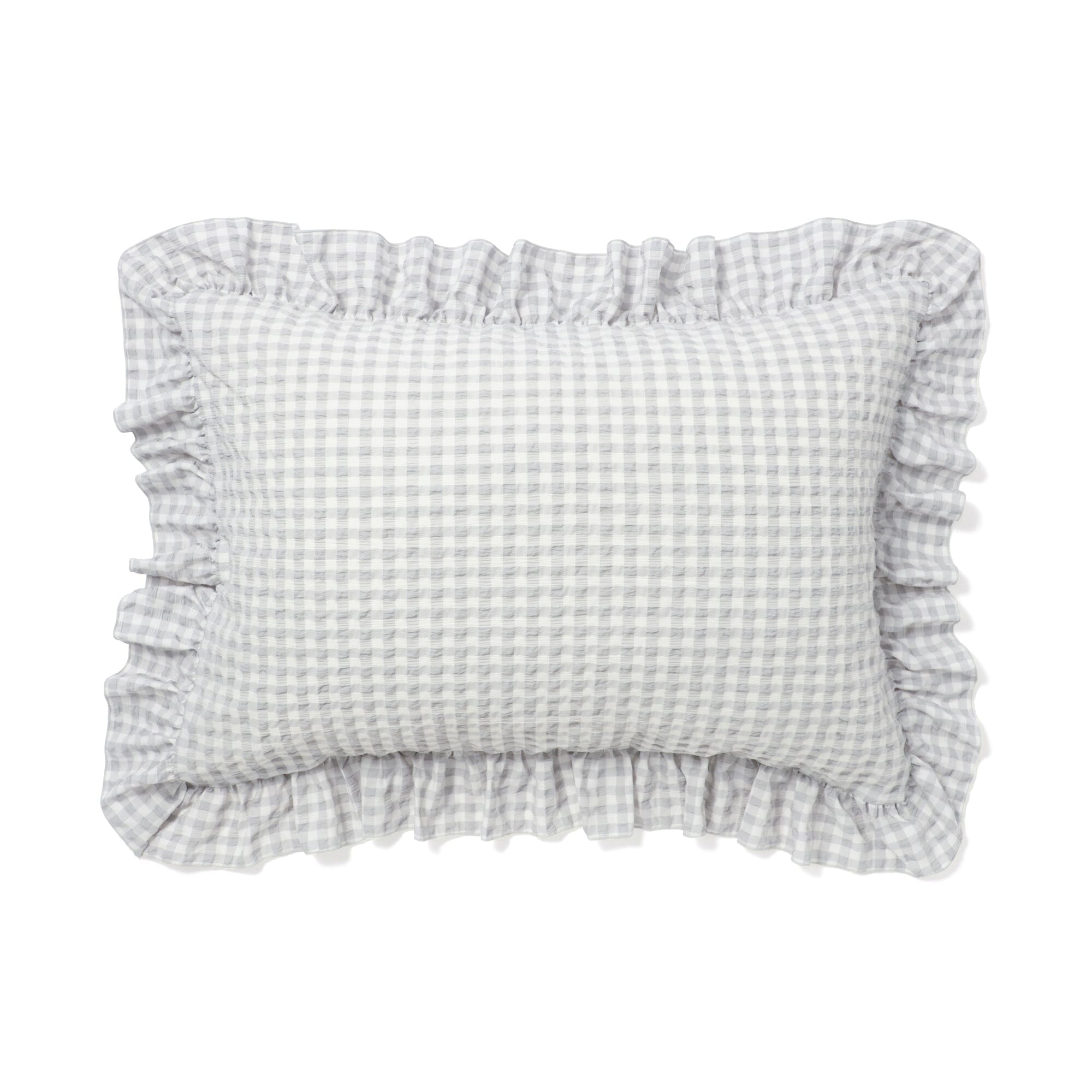 Fuwaro Cooling Pillow Cover - Breathable Frill Check Design 27.5