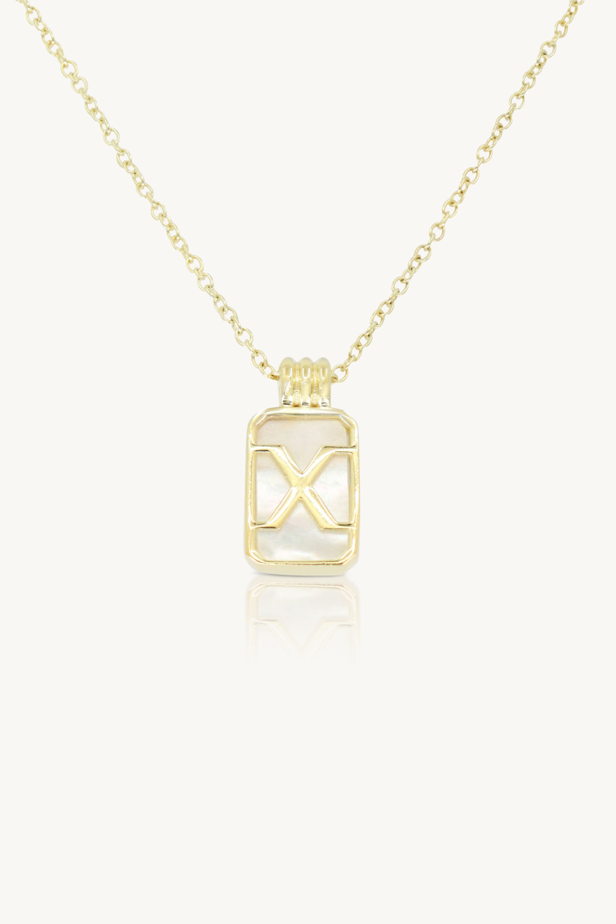 A to Z Gold Initial Necklace for Women - Personalized Alphabet Letter Pendant Jewelry - Perfect Gift for Birthday, Anniversary & Valentine's Day