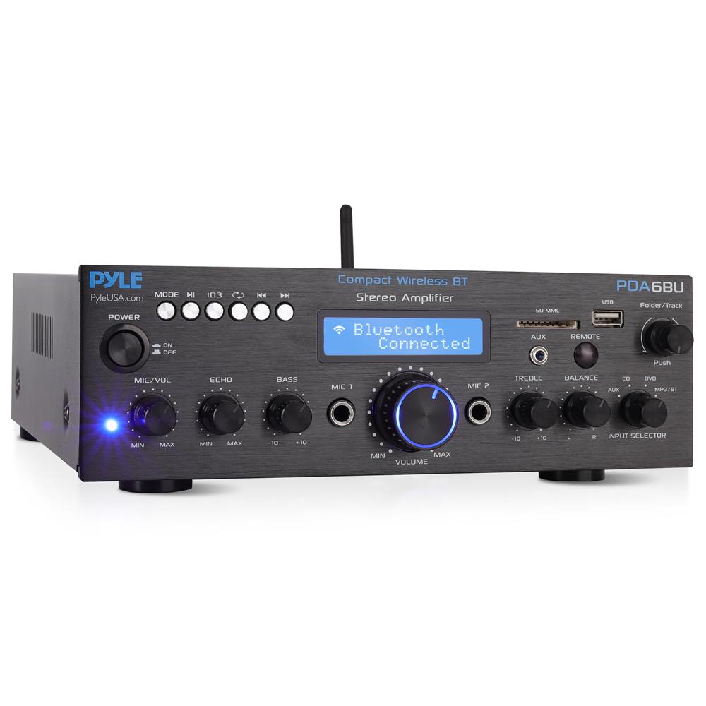 Best Home Stereo Amplifier Receiver - High Power Audio System for Music & Movies | Perfect for Living Room, Home Theater & Entertainment Setup