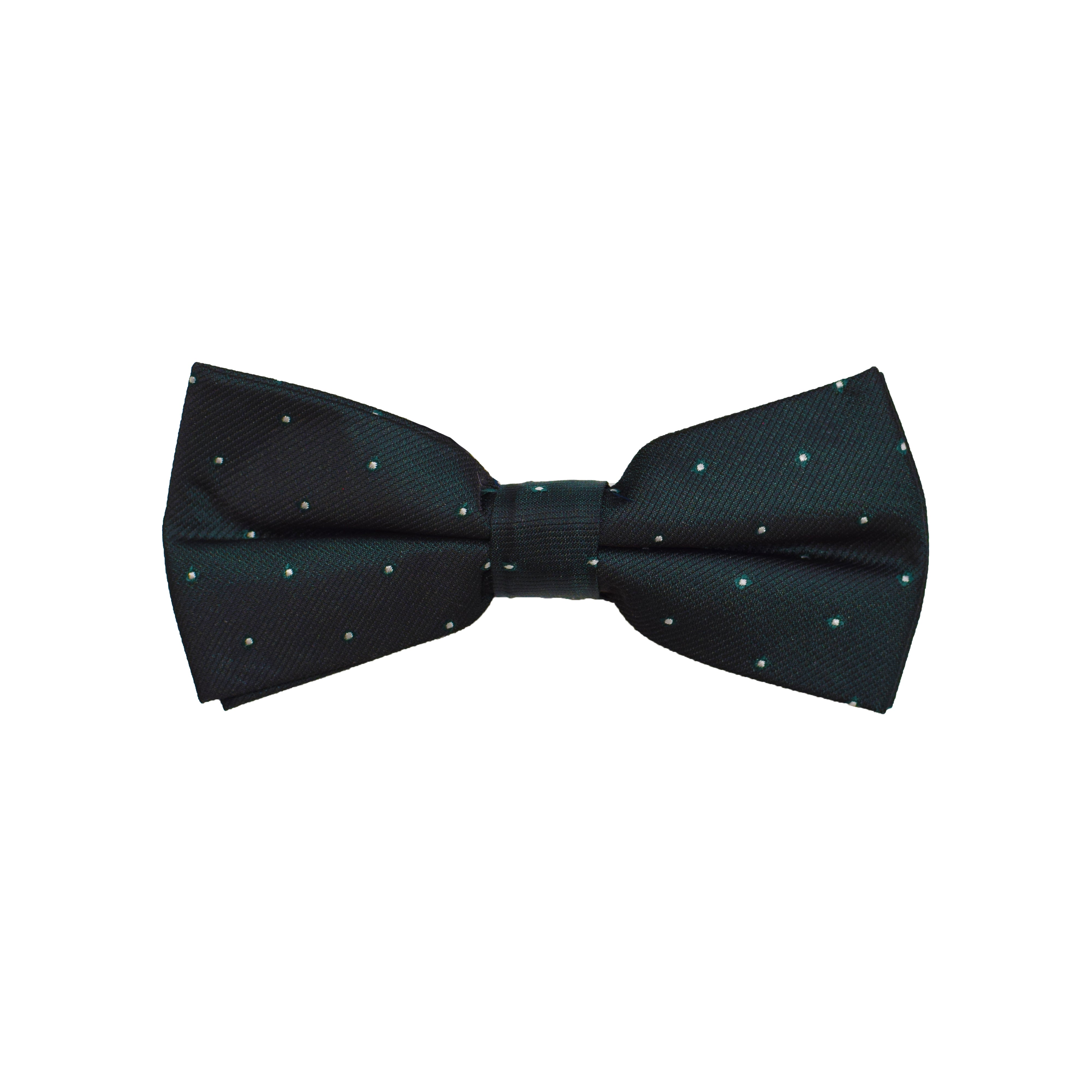Emerald Green Micro Polkadot Bow Tie for Men - Elegant Formal & Wedding Accessory - Perfect for Prom, Parties & Special Occasions