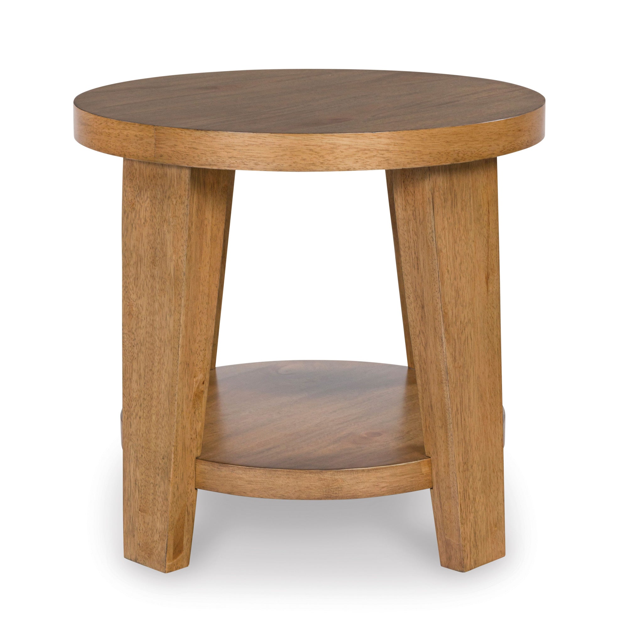 Kristiland End Table - Modern Nightstand with Storage Shelf for Bedroom, Living Room & Office - Stylish Side Table for Small Spaces