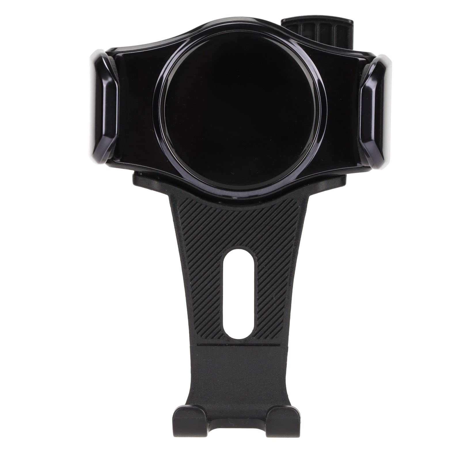 PUSOKEI Wireless Car Phone Charger Mount - Auto Clamping LED Air Vent Phone Holder with Smart Sensing & Multiple Protections for iPhone Samsung Galaxy (Black) | Perfect for Road Trips & Daily Commuting