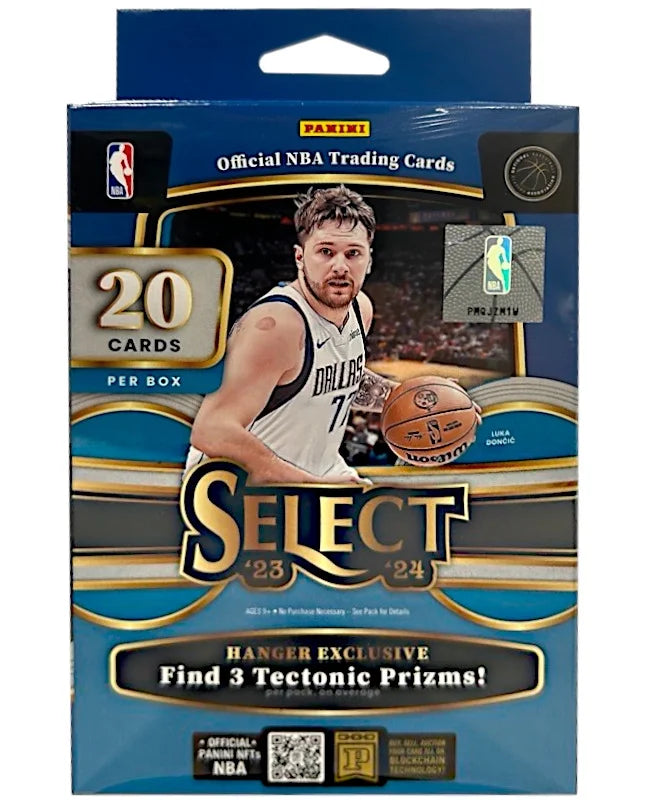 2023 Panini Select Basketball Hanger Box - NBA Trading Cards Collection for Collectors & Fans - Perfect for Sports Memorabilia, Gift Giving & Investment