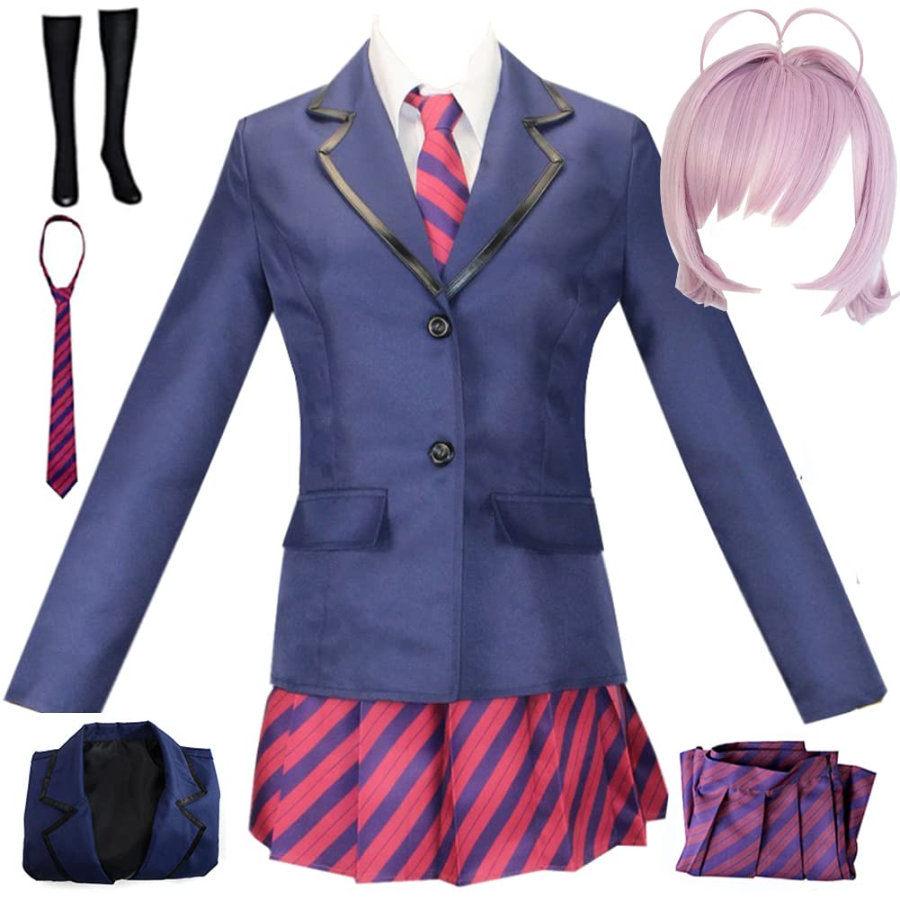 Komi Can't Communicate Osana Najimi Cosplay Costume Full Outfit with Wig - Anime Halloween Party, Comic Con & Cosplay Event Costume