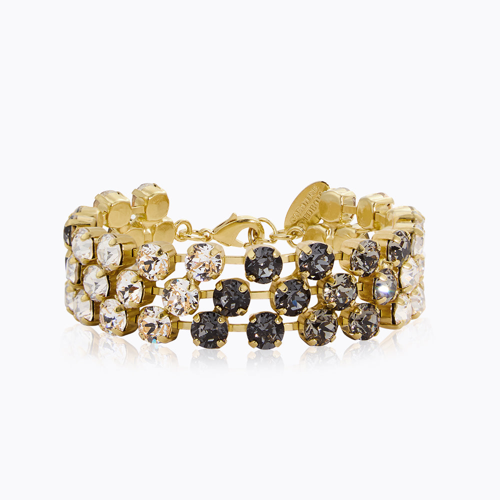 Rosanna Bracelet & Blackshade Combo - Stylish Adjustable Beaded Bracelet Set for Women | Perfect for Casual Wear, Parties & Gifts