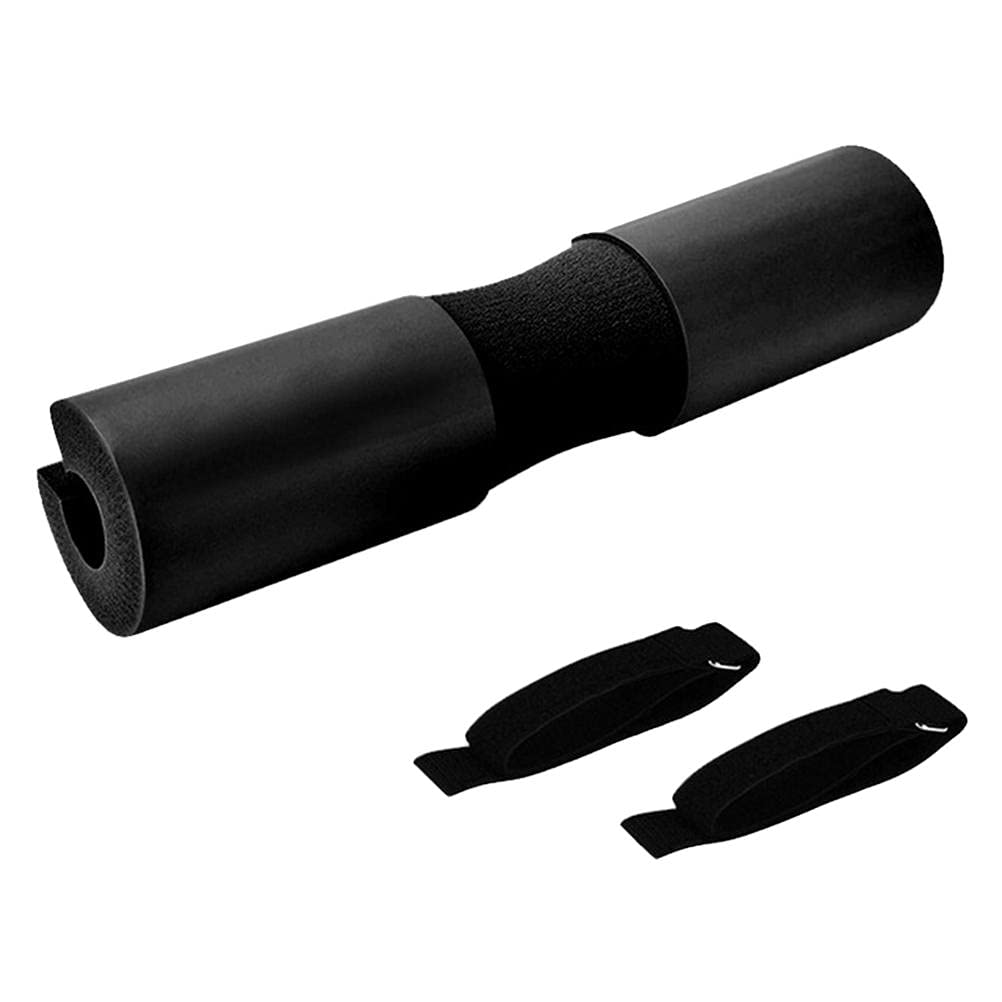 **Bticx Barbell Squat Pad - Foam Barbell Shoulder & Neck Guard for Hip Thrusts, Squats - Comfortable Gym Accessory for Men & Women with 2 Straps - Perfect for Weightlifting, CrossFit & Home Workouts**