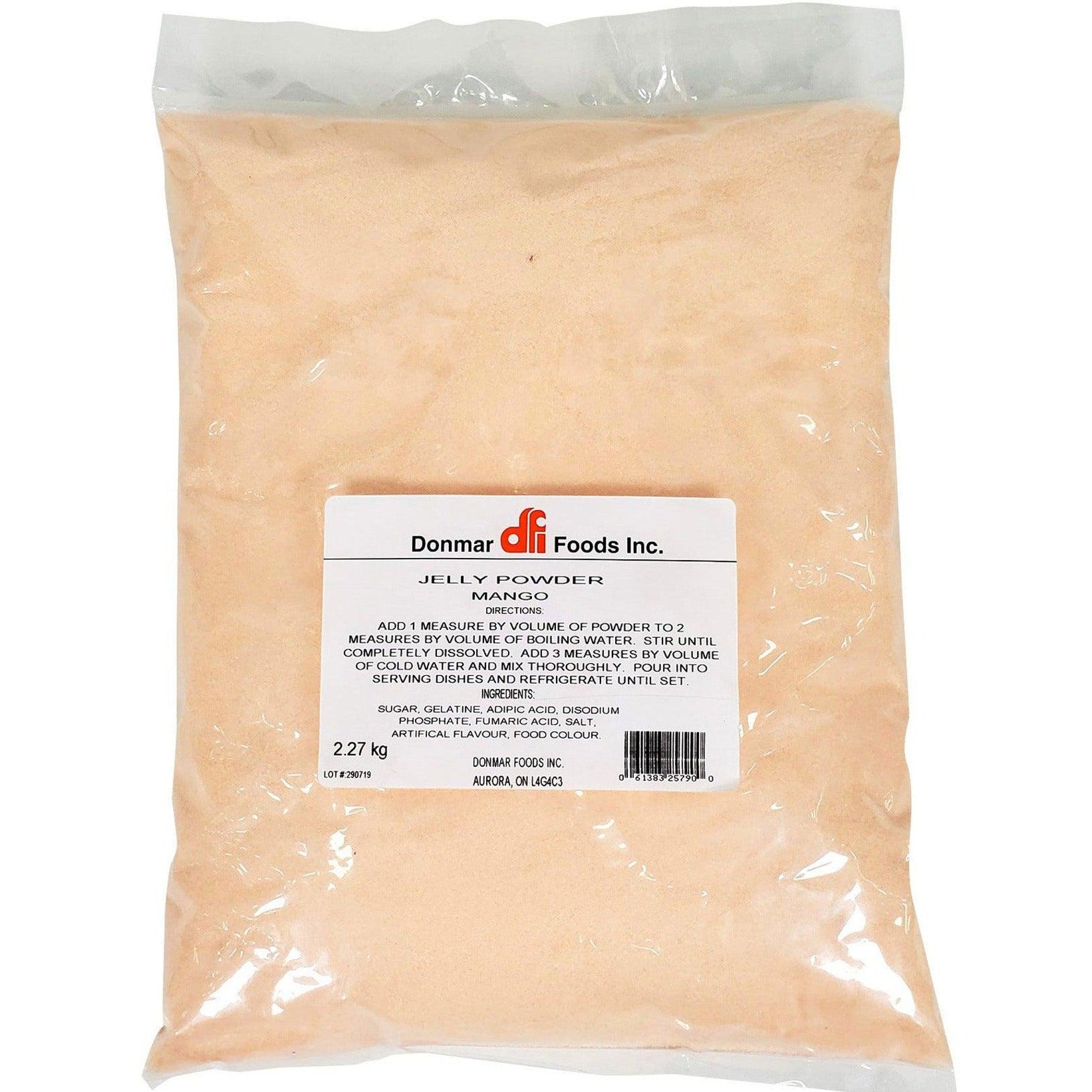 Donmar Mango Jelly Powder - Premium Dessert Mix for Smoothies, Bubble Tea & Homemade Treats