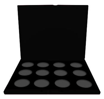 Professional Empty Pro Palette with Snazaroo Insert - Perfect for Makeup Artists, Travel & Cosmetic Organization