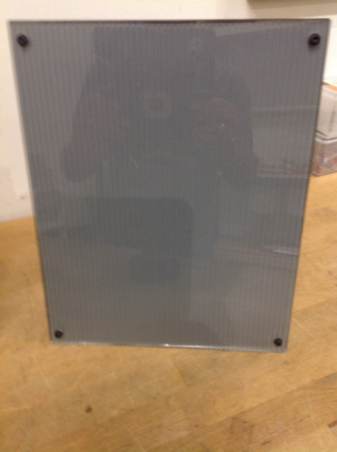 9x12 Clear Glass Photo Frame - Elegant Wall & Table Display for Home, Office, or Gift Giving