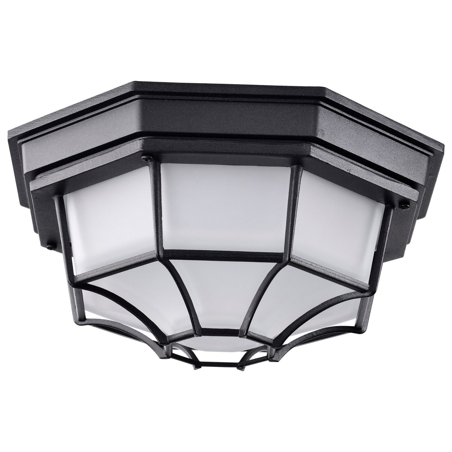 11 LED Spider Cage Light Fixture - 3000K Warm White - Dimmable Ceiling Light for Basement, Garage, Workshop & Industrial Spaces