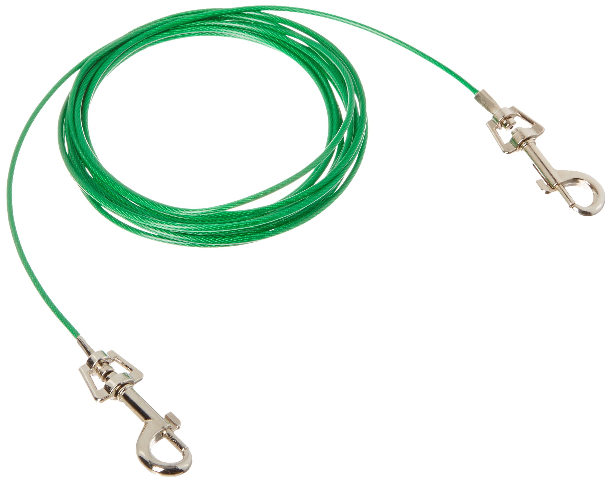Boss Pet Tie Out Cable - Secure Outdoor Dog Leash for Camping & Backyard