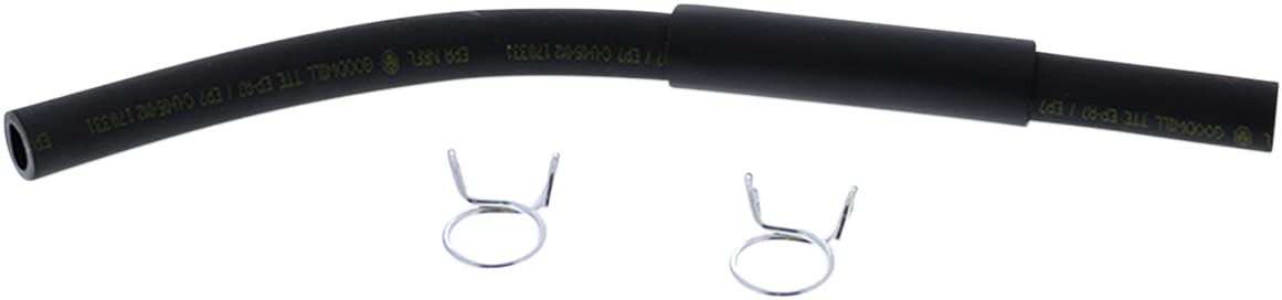 FS00009 Fuel Hose and Clamp Kit - High Performance Replacement for Cars, Trucks & Motorcycles - Durable Rubber Hose with Stainless Steel Clamps - Perfect for Fuel Line Repair & Maintenance
