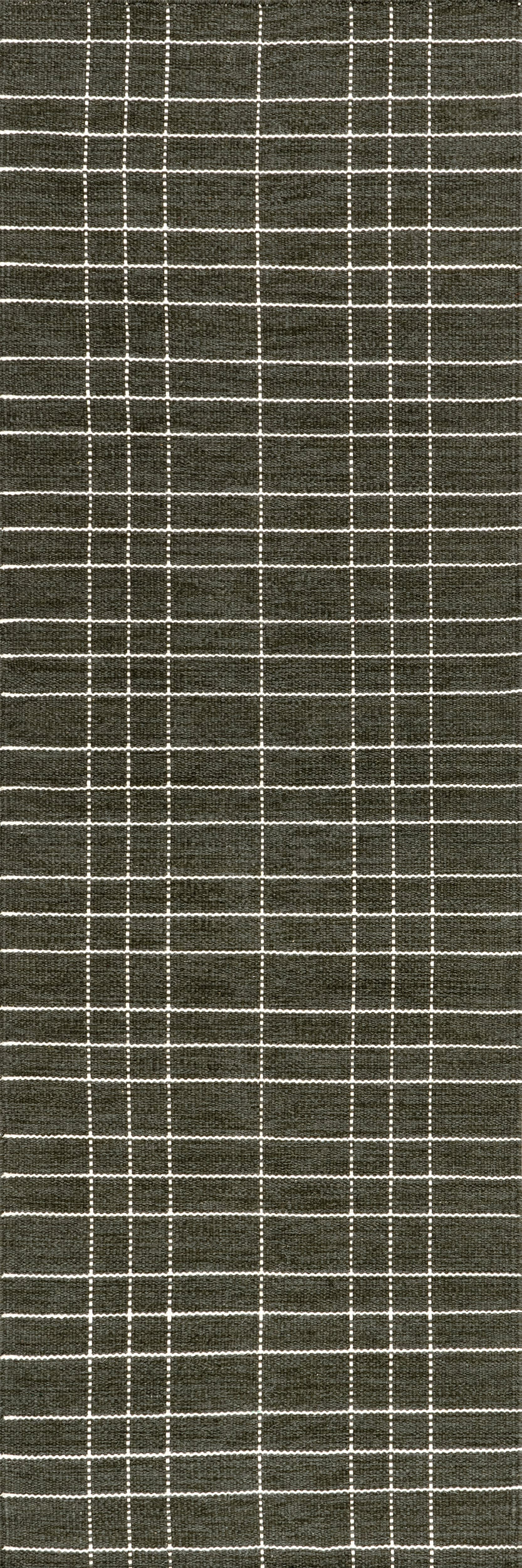 Charlie Plaid Wool Rug - Soft & Durable Green Checkered Area Rug for Living Room, Bedroom & Office | Eco-Friendly & Stylish Home Decor