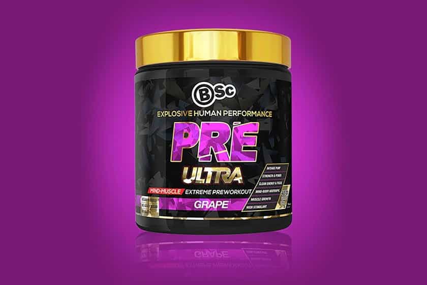 BSc Bodyscience Pre Ultra - Premium Pre-Workout Supplement for Energy & Focus | Ideal for Gym, Fitness & Bodybuilding Training