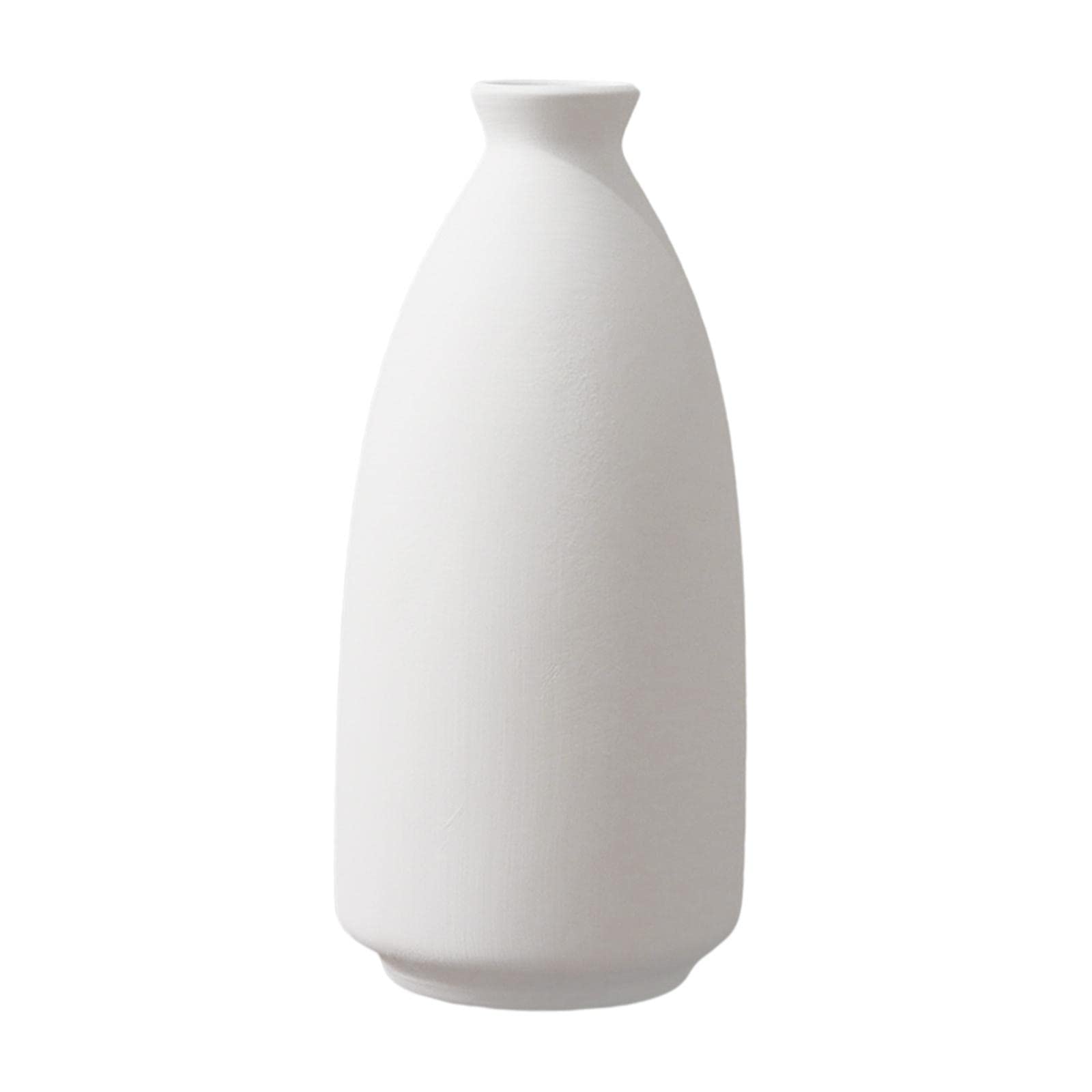 Bothyi Modern Ceramic Flower Vase - 16.7 Inch Tall Indoor Planter Pot for Home & Wedding Centerpiece Decor - Perfect for Living Room, Dining Table, and Office Desk Arrangements