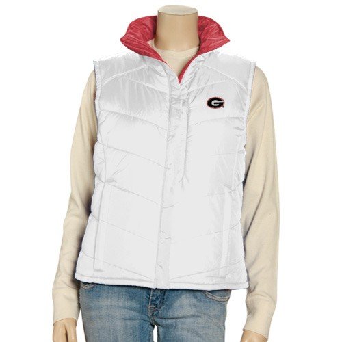 Georgia Bulldogs NCAA Double Reverse Vest - Officially Licensed Fan Apparel for Men & Women | Perfect for Game Day, Tailgating & College Sports Events