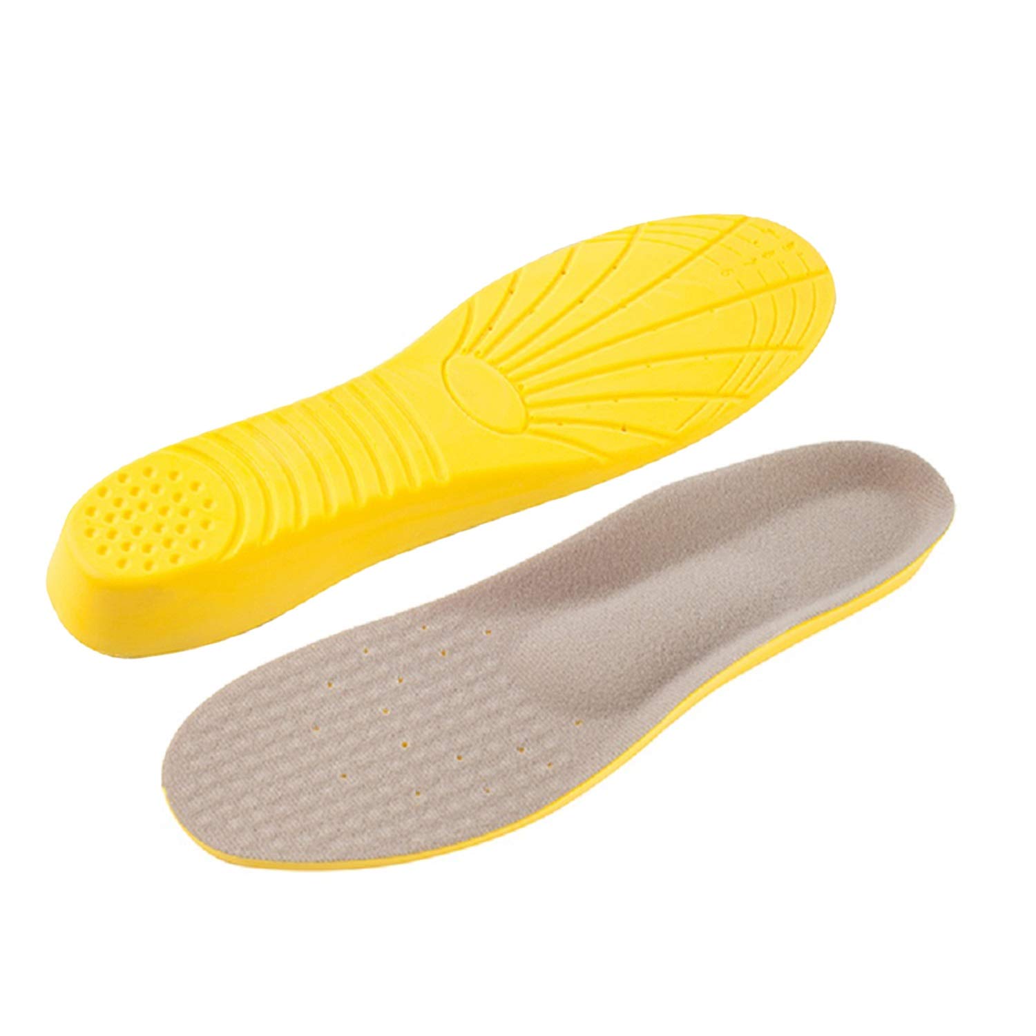 Happy Feet Arch Support Insoles for Women (Size 8-12) - Plantar Fasciitis Relief & Comfort Gel Orthotic Shoe Inserts - Perfect for Running, Walking & All-Day Wear