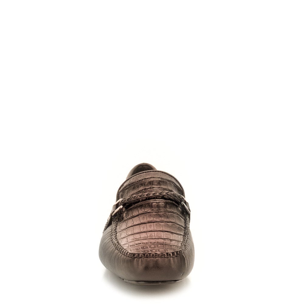 Premium Men's Cuadra Brown Casual Caiman Driving Moccasin Shoes - Comfortable & Stylish Loafers for Business, Travel & Everyday Wear