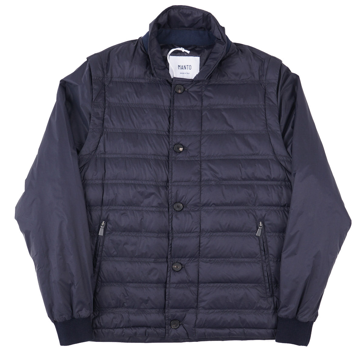 Manto 2 in 1 Lightweight Quilted Puffer Jacket for Women & Men - Water-Resistant Winter Coat with Detachable Hood, Warm Outerwear for Hiking, Travel & Everyday Wear