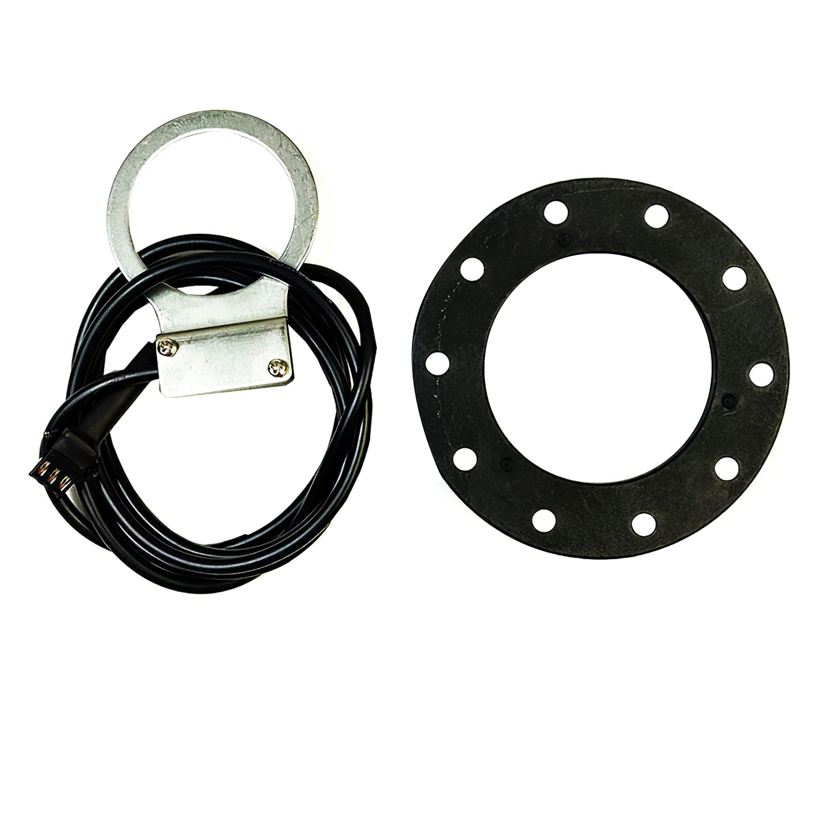 CAMPSLE E-Bike Bz-10c PAS Pedal Assist Sensor with 10 Magnets System - SM Interface Compatible Electric Bicycle DIY Part - Perfect for Mountain Bikes, Commuter E-Bikes & Cycling Enthusiasts