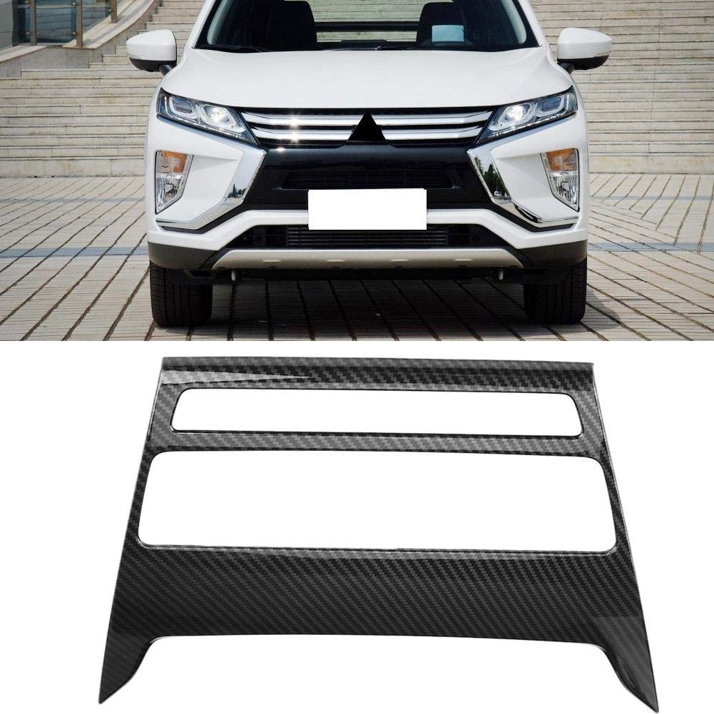 Carbon Fiber Black Dashboard Cover for Mitsubishi Eclipse Cross 2017-2018 | Car Interior Decoration Trim Frame Protector | Perfect for Sun Protection & Enhanced Vehicle Aesthetics
