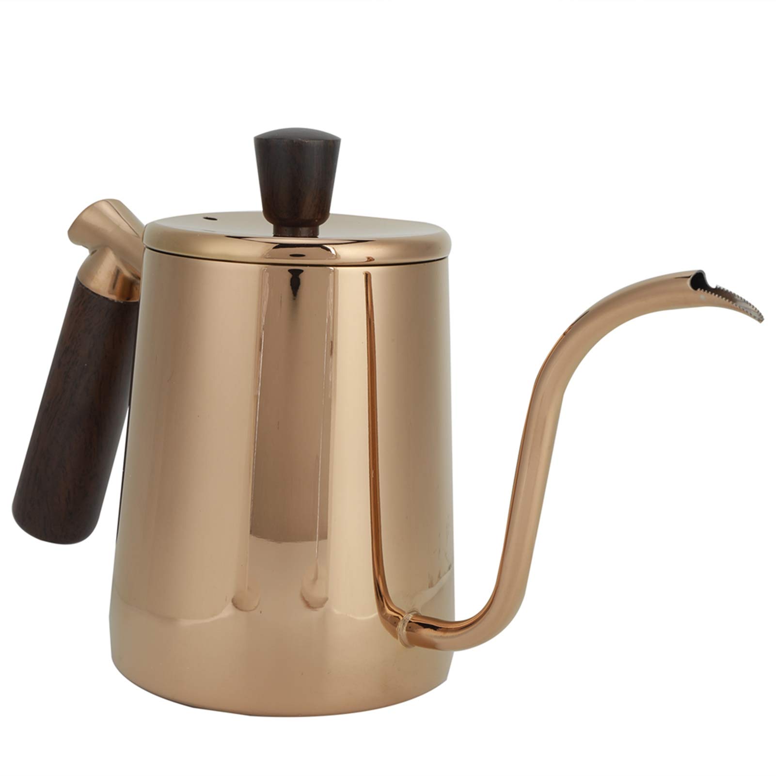 Stainless Steel Drip Coffee Pot 700ml - Portable Pour Over Kettle for Home & Cafe