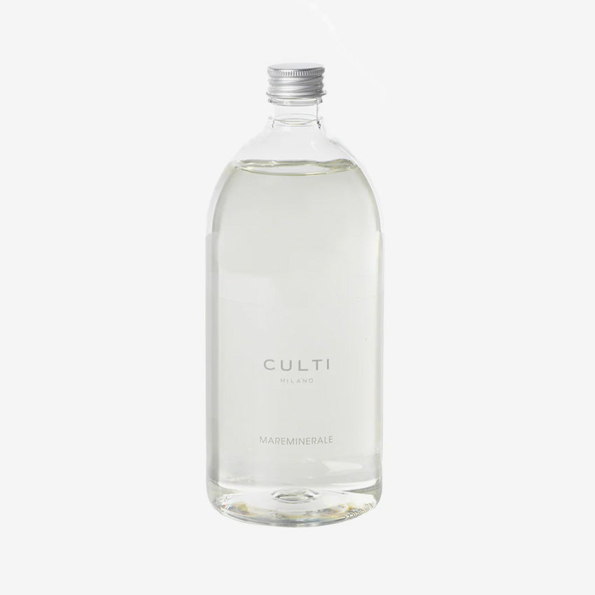 Culti Milano Mareminerale Refill - Premium Home Fragrance Diffuser for Living Room, Bedroom & Office | Long-Lasting Aromatic Scent for Relaxation & Stress Relief
