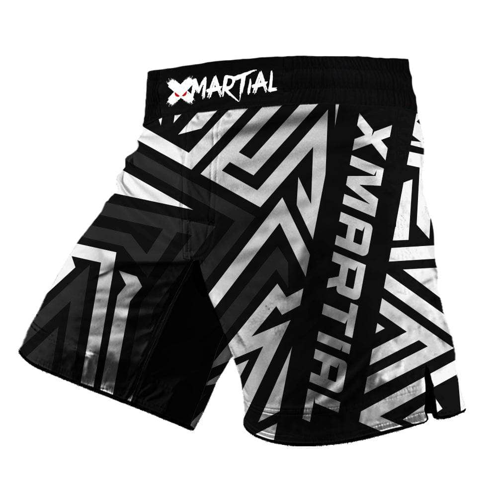 Maze Rank 2.0 Hybrid BJJ Shorts for Men - Lightweight MMA & Brazilian Jiu-Jitsu Training Shorts - Perfect for Grappling, No-Gi & Combat Sports Workouts