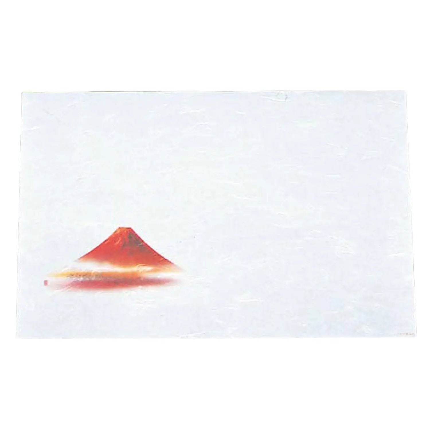 Artec Washi Paper Placemats - Set of 100 Japanese Akafuji Design - Eco-Friendly Table Decor for Dining, Parties & Home Decor
