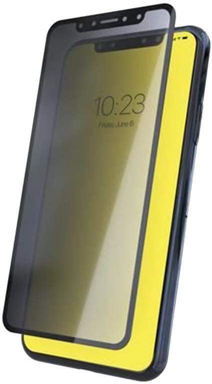 iPhone XR/11 Privacy Screen Protector - Copter ExoGlass Anti-Spy Tempered Glass (Black) | Secure Browsing & Banking Protection
