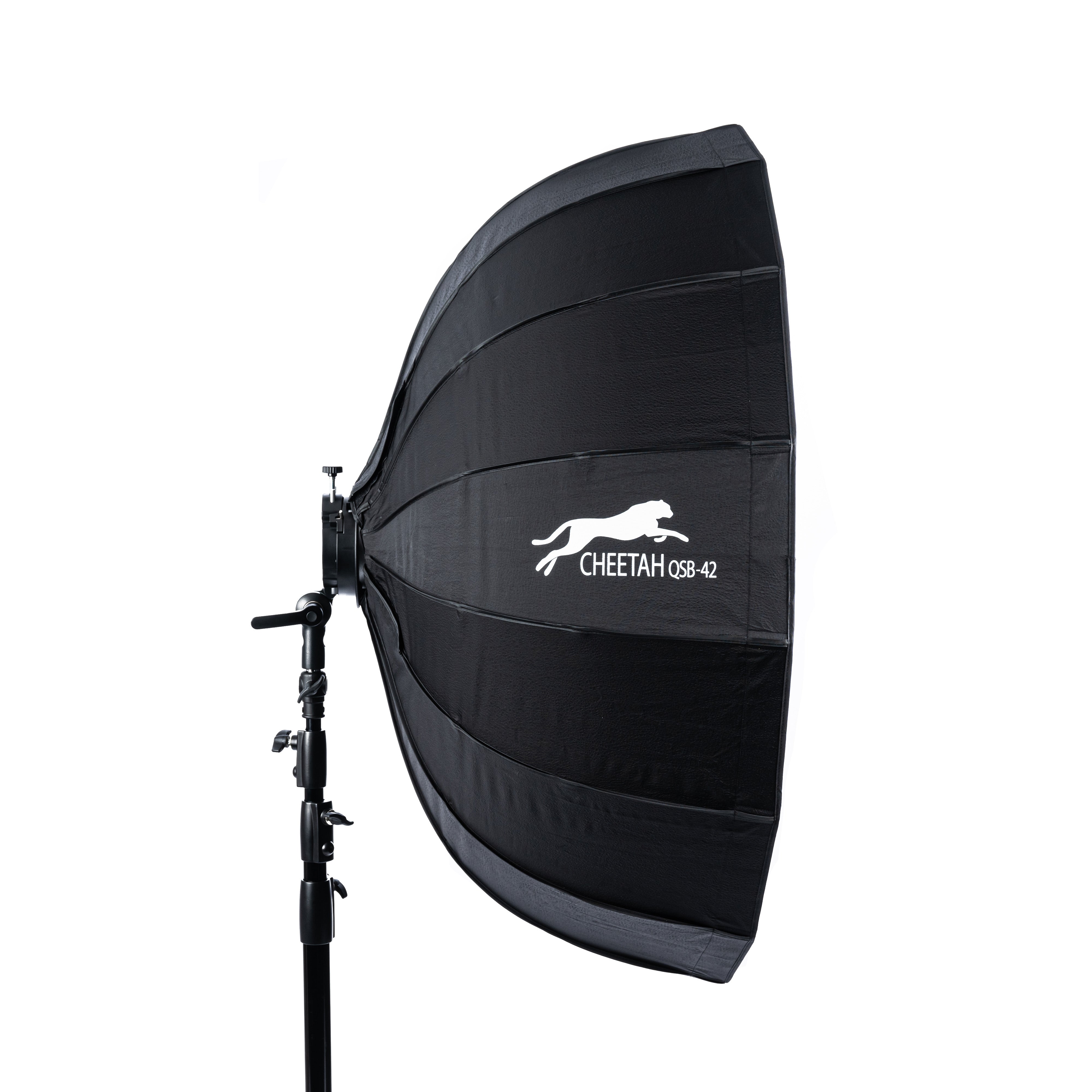 Cheetah Stand QSB 42 Softbox - Professional Photography Lighting Kit for Studio & Portrait Photography | Perfect for YouTube Videos, Product Shoots & Indoor Photography