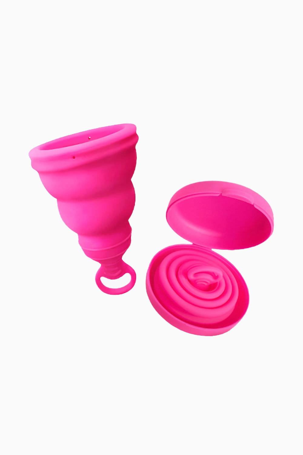 LILY CUP ONE - Best Reusable Menstrual Cup for Beginners | Comfortable & Eco-Friendly Period Solution for Active Women | Perfect for Yoga, Running & Travel