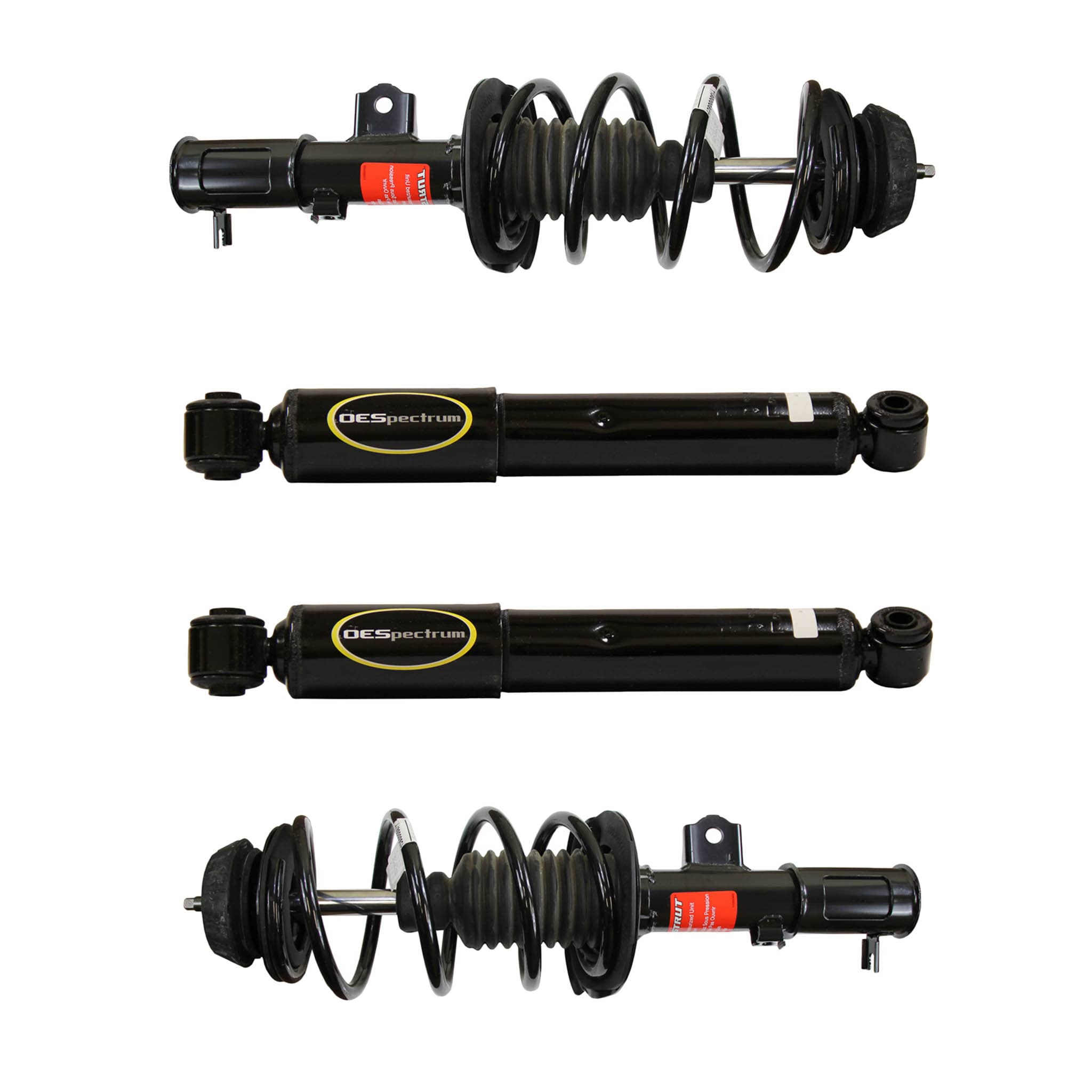 Monroe Front & Rear Shocks Struts for Hyundai Accent 2012-2017 - 77-69459G4 | BuyAutoParts | Smooth Ride & Improved Handling for City Driving & Highway Commutes