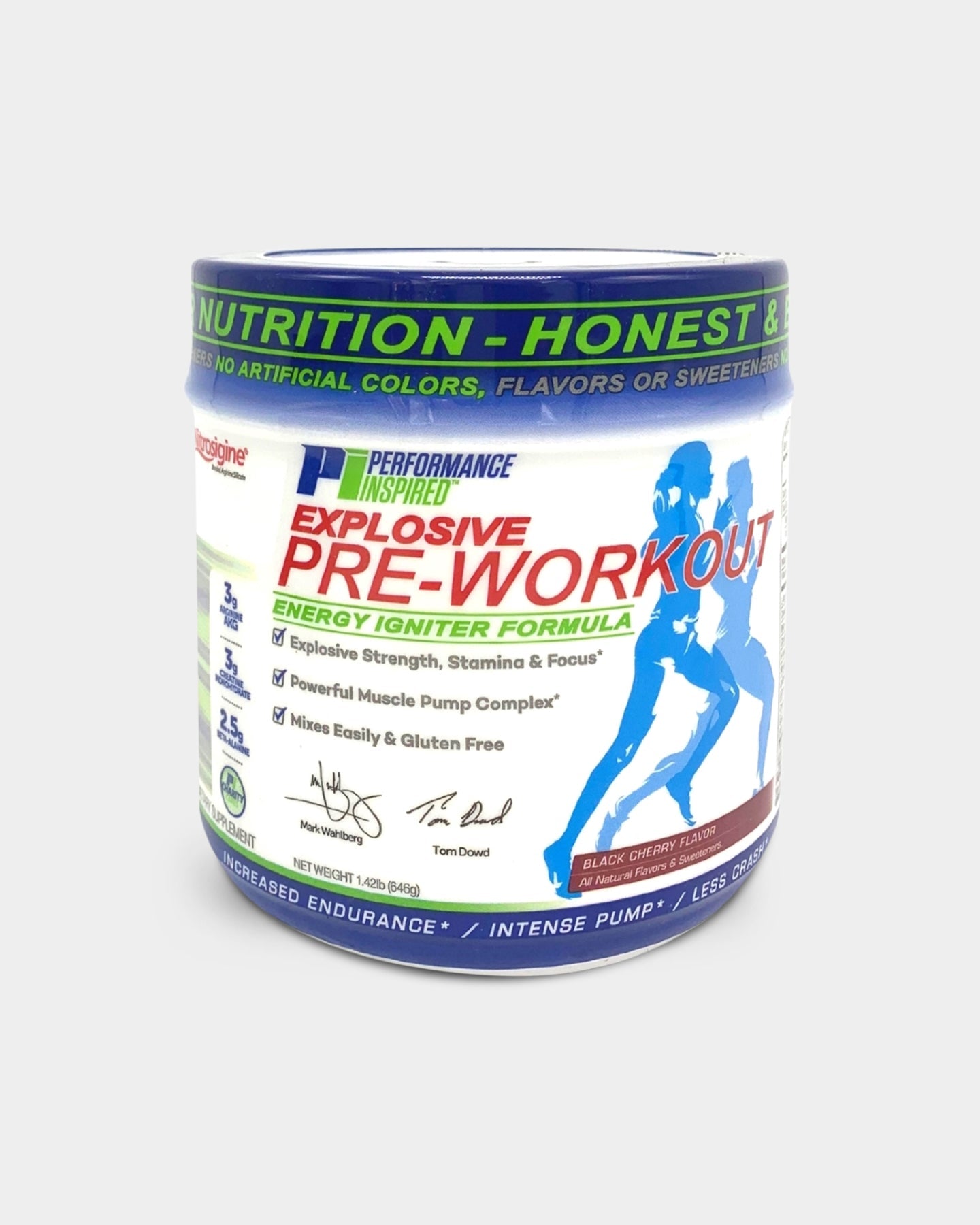 Performance Inspired Nutrition Explosive Pre Workout Powder - Energy & Focus Booster for Gym, Running & Fitness Training | Caffeine, Beta-Alanine & Creatine Formula