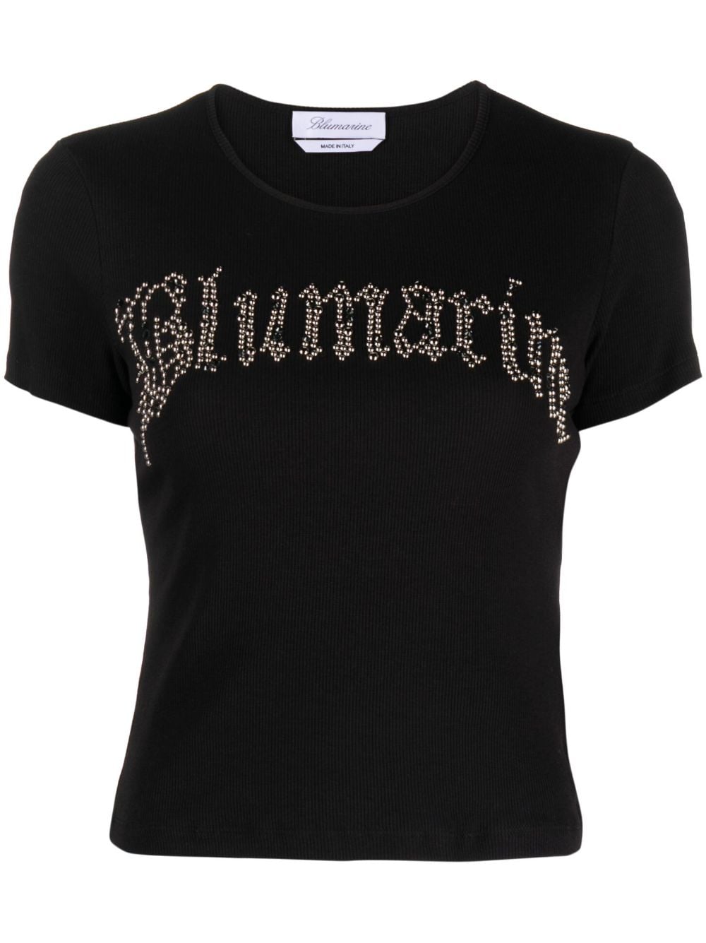 Blumarine Men's Black T-Shirts & Polo Shirts - Premium Cotton Casual & Business Wear for Everyday Style