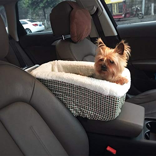 Portable Pet Carrier for Dogs & Cats - Non-Slip Car Seat Travel Bag for Small Pets - Perfect for Road Trips, Hiking, Walking & Outdoor Adventures
