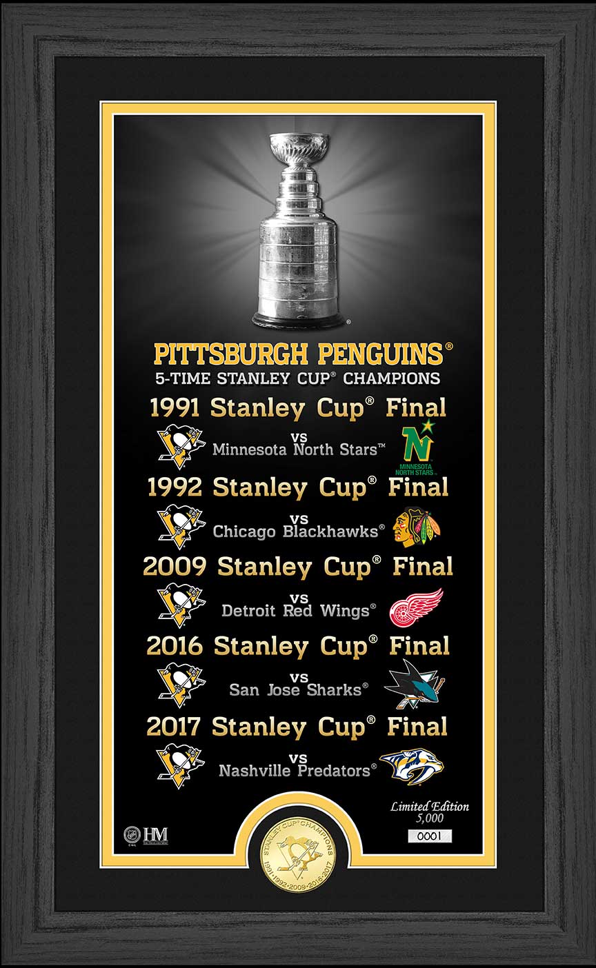 Pittsburgh Penguins Legacy Bronze Coin - Limited Edition Collectible Photo Mint for NHL Fans & Hockey Memorabilia Collectors - Perfect for Display, Gifts & Sports Enthusiasts