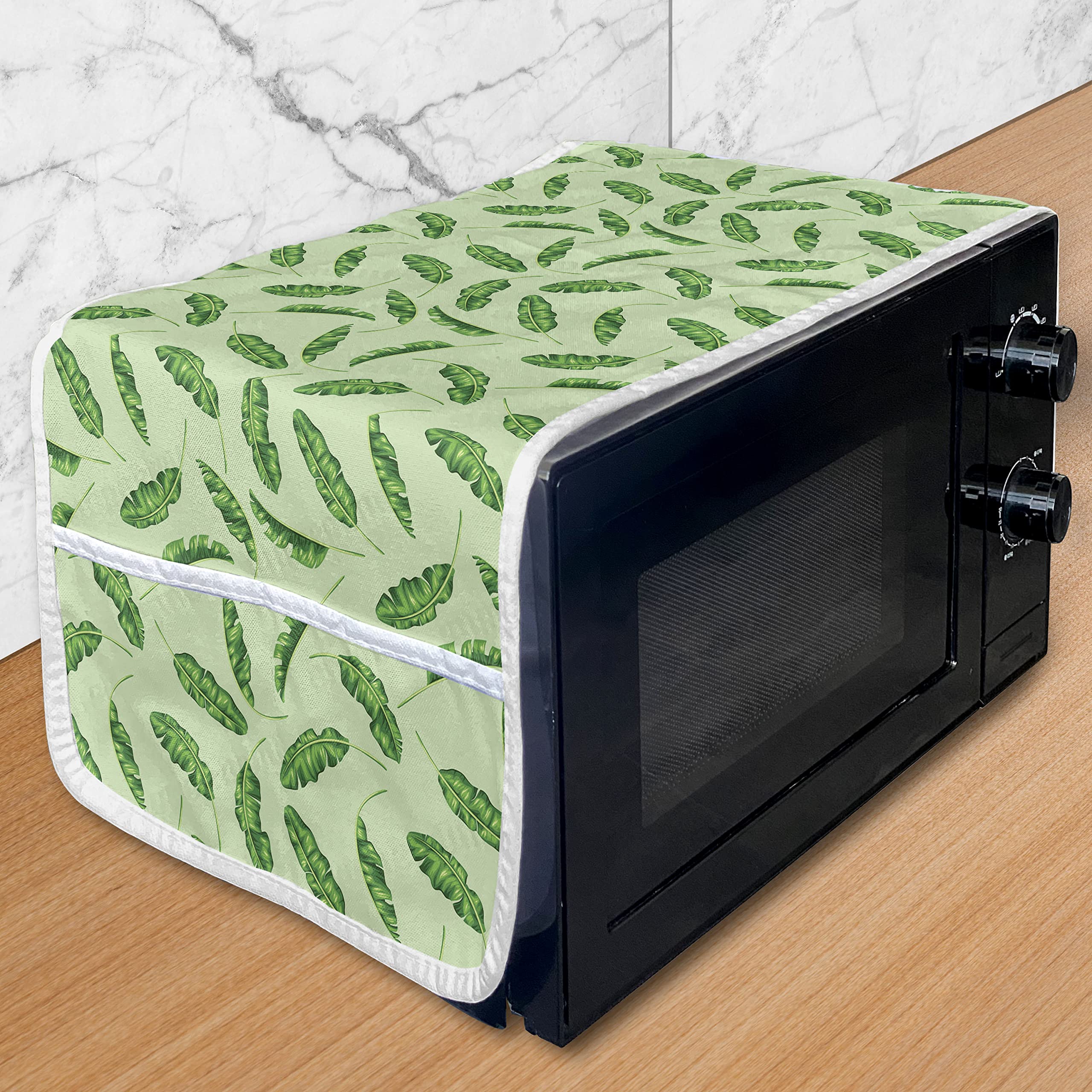 Ambesonne Banana Leaf Microwave Cover - 36