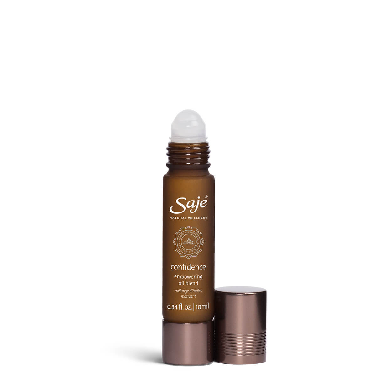 Confidence Empowering Roll-On Essential Oil - Boost Self-Esteem & Reduce Anxiety - Perfect for Work Presentations, First Dates & Stressful Situations