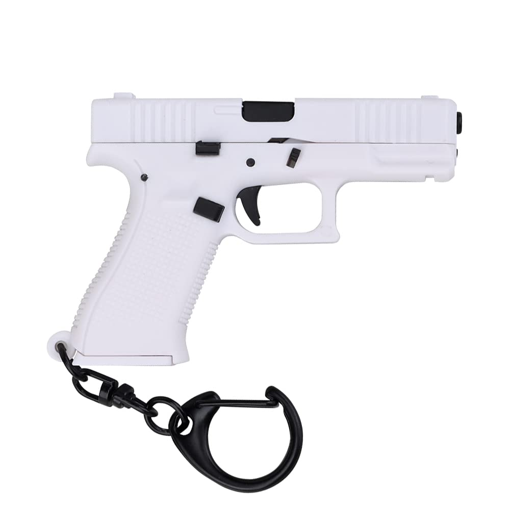 OKGIUGN G45 Pistol Keychain - Tactical Gun Pendant for Backpacks, Stress Relief Fidget Toy, Cool Gadget for Men & Women - Perfect for Keychains, Gifts, and Anxiety Relief