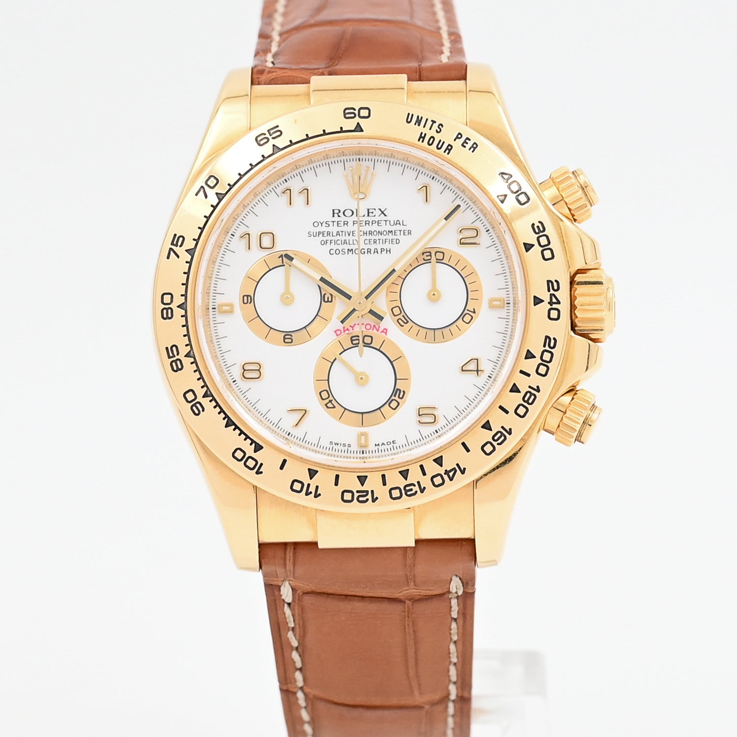 Authentic Rolex Cosmograph Daytona 2007 - Luxury Men's Watch with Chronograph & Tachymeter - Perfect for Collectors, Gifts & Special Occasions