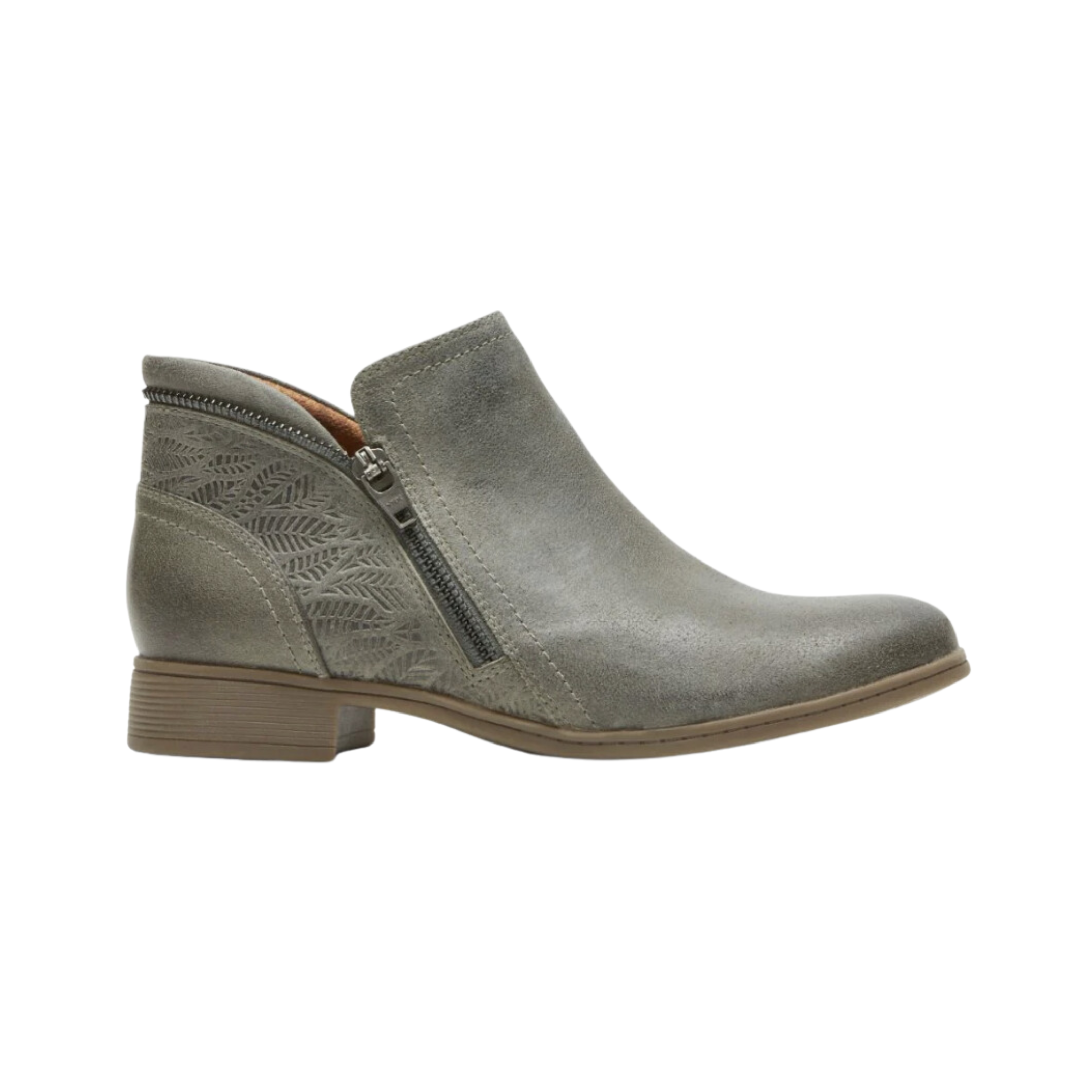 Women's Crosbie Bootie - Dusty Olive (Regular Width) | Comfortable & Stylish Ankle Boots for Fall & Winter | Perfect for Casual Outfits, Work & Outdoor Activities