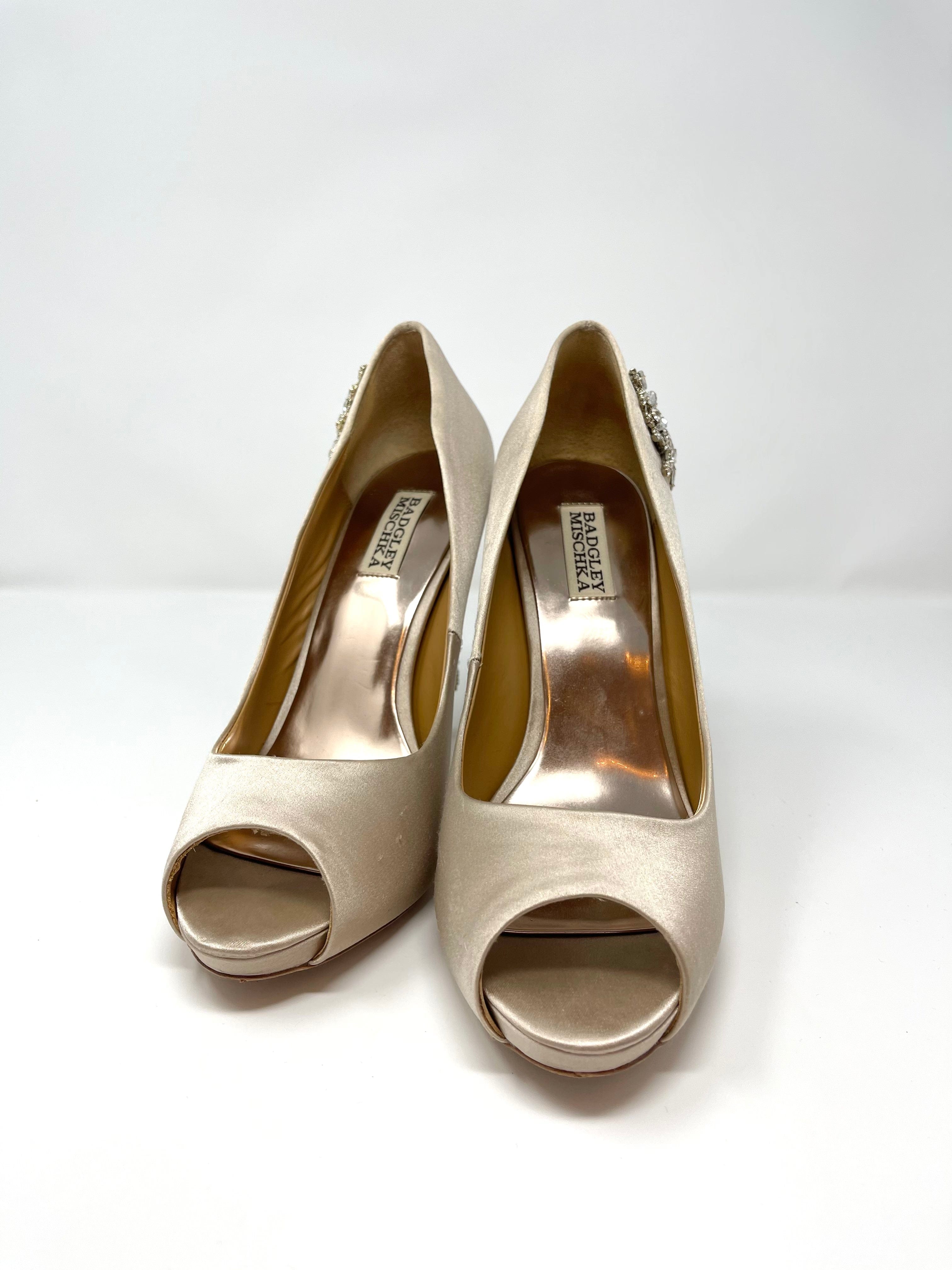 Badgley Mischka Royal Women's Heels Size 9 - Elegant Evening Shoes for Weddings, Parties & Special Occasions