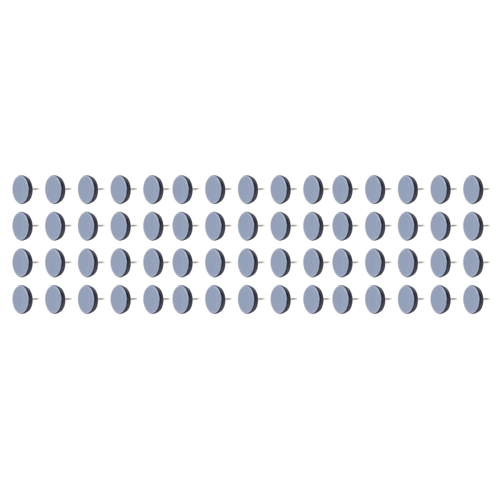 IGUATU 60-Piece 25mm Furniture Sliders with Nails - Round Non-Slip Pads for Easy Movement on Hardwood Floors - Perfect for Sofas, Chairs, Tables & Home Furniture Protection