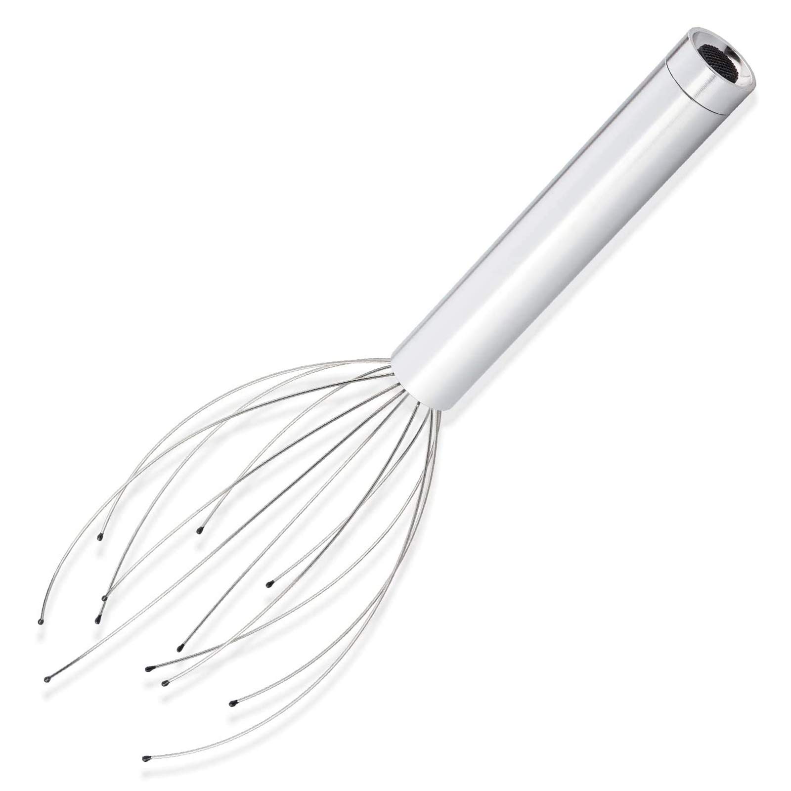 Anself Electric Scalp Massager - Portable Head Massager for Relaxation, Stress Relief & Hair Growth - Handheld Scalp Stimulator for Men & Women - Perfect for Home, Office & Travel Use