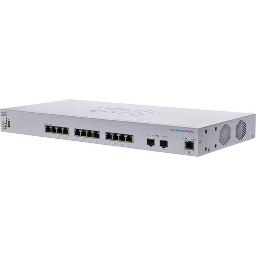 Cisco CBS350 12-Port 10G Managed Network Switch - High-Speed Ethernet Switch for Business & Data Centers | Perfect for Office Networking, Server Connectivity & Enterprise IT Infrastructure
