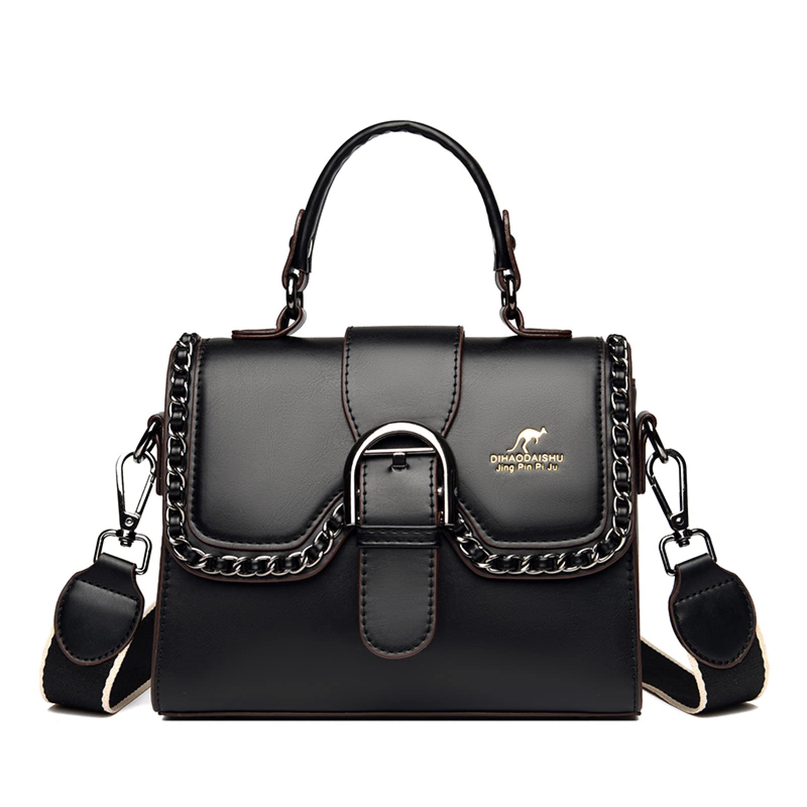 Women's Soft Leather Shoulder Bag - Luxury Designer Handbag for Ladies 2021 | Perfect for Work, Travel & Everyday Use