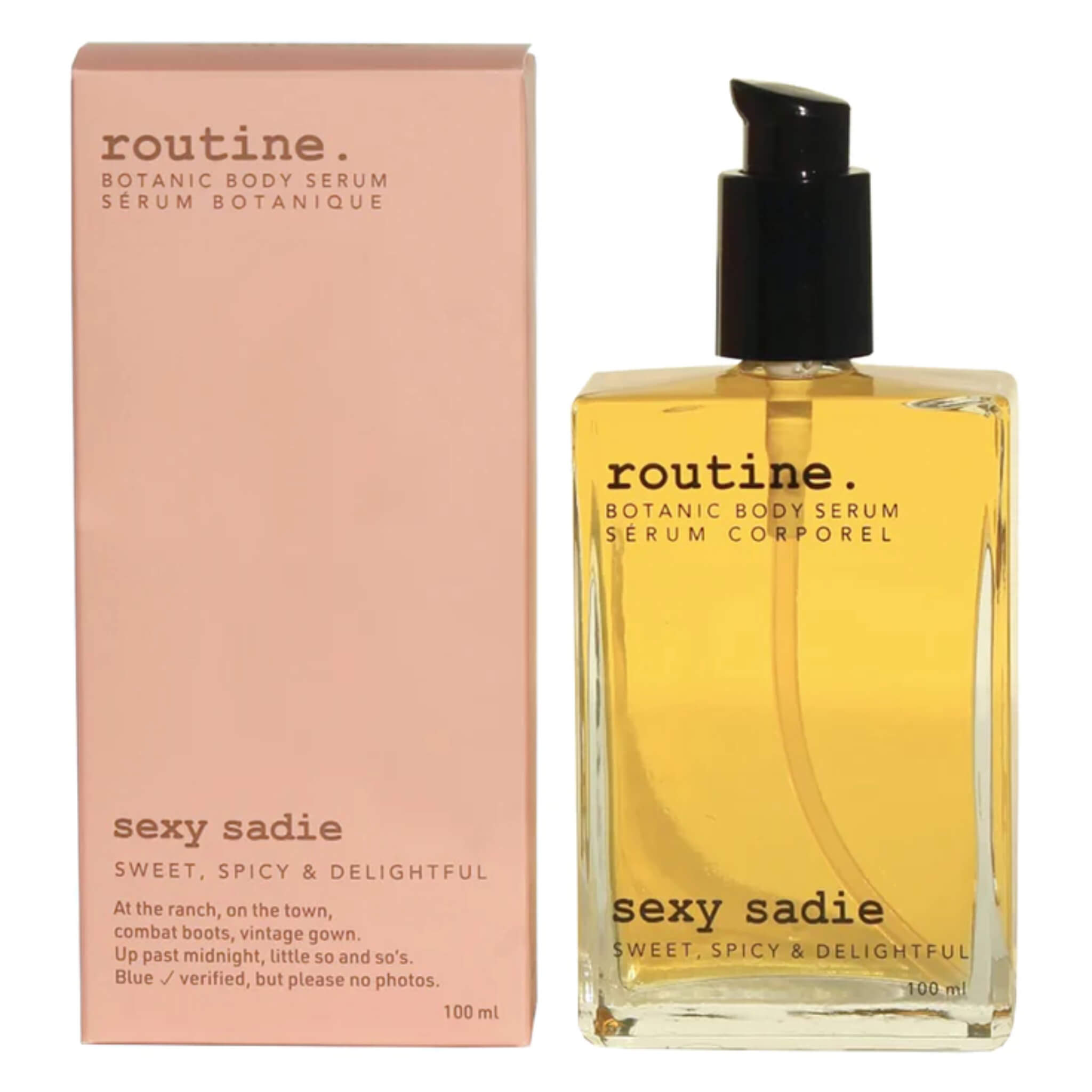 Sexy Sadie Botanic Body Serum - Hydrating & Nourishing Skincare for Glowing Skin | Perfect for Daily Moisturizing & Nighttime Routine